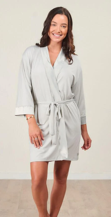 FPD Bamboo Kimono Robe Fog