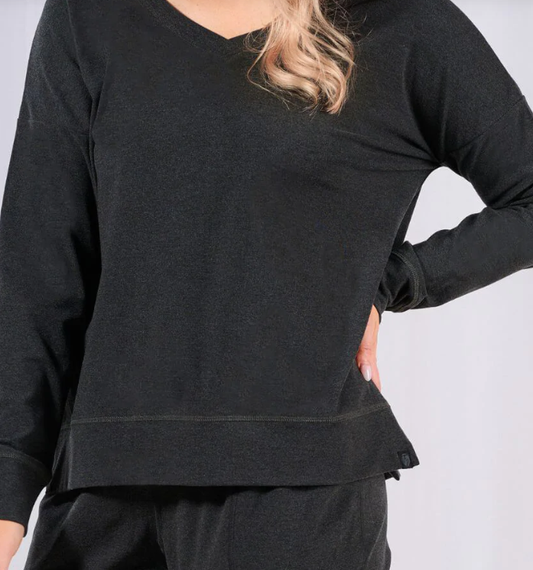 FPD Bamboo Soft Collection Pullover  Soft Black