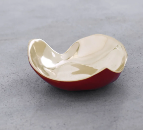 Beatriz Ball THANNI Soho Mini Heart Red and Gold