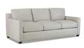 Klaussner Addison Leather Sofa Arena Vintage
