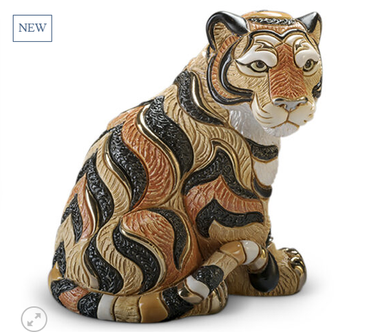 De Rosa Sitting Tiger Ceramic