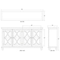 Bramble Hamilton 4 Door Buffet