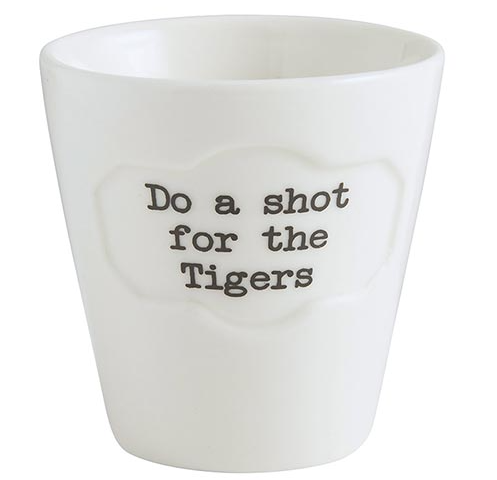 47 & Main Do a Shot for the Tigers Shot Glass