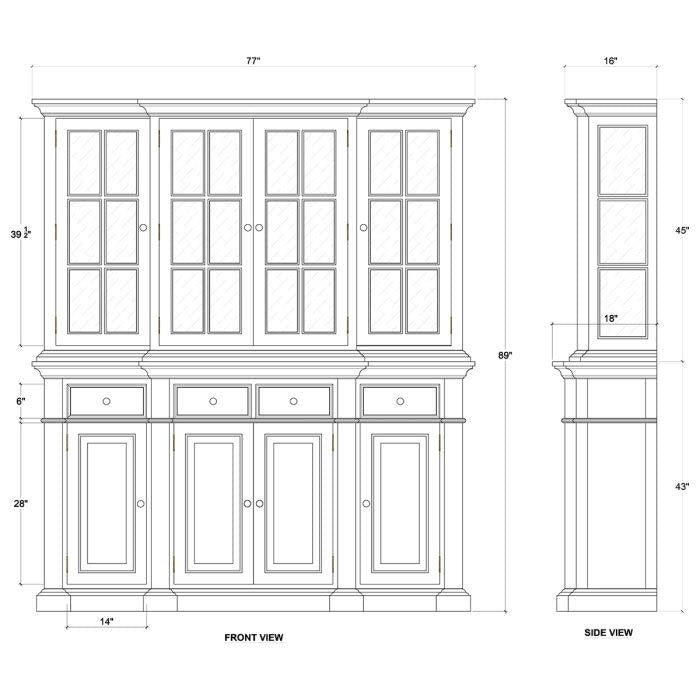 Bramble Genoa Hutch, WHD