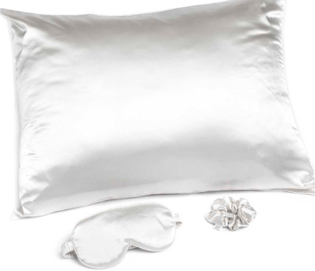 Bella Il Fiore Goodnight Gorgeous Satin Sleep Set White