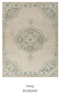 LR Home Modern Traditions Ivory Rug 5x8