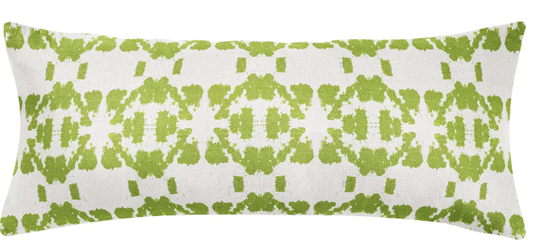 Mosaic Green 14x36 Bolster Pillow
