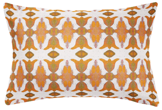 Laura Park Spice Market Orange Lumbar Pillow14x20
