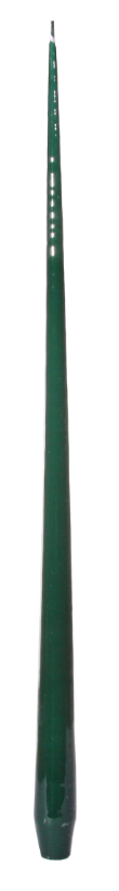 SHISHI 4 Piece Green Slender Taper Candles 50cm