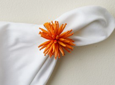 Tableau Spike Orange Napkin Ring