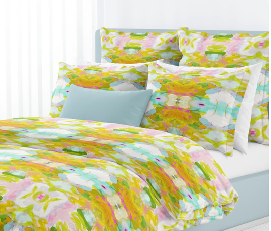 Laura Park Palm Beach Microlux  Duvet Cover Queen