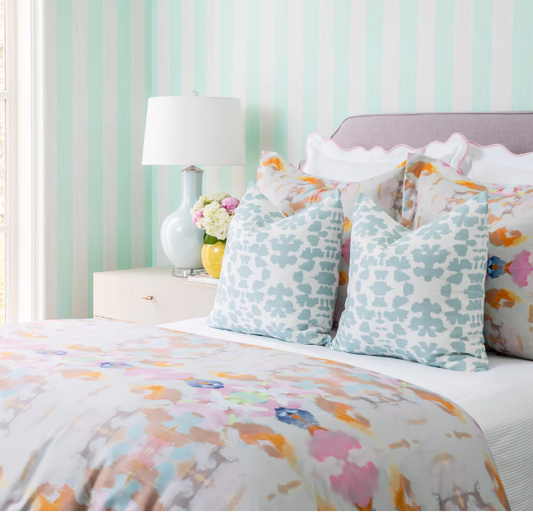 Laura Park Buttercup Micro Lux Queen Duvet Cover 88x88