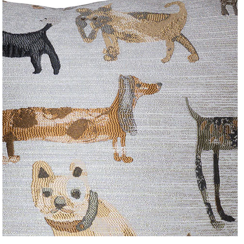 Square Feathers Pooch Natural 12x24 Pillow