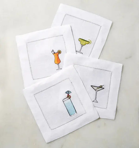 Bevande Cocktail Napkins, Set of Four