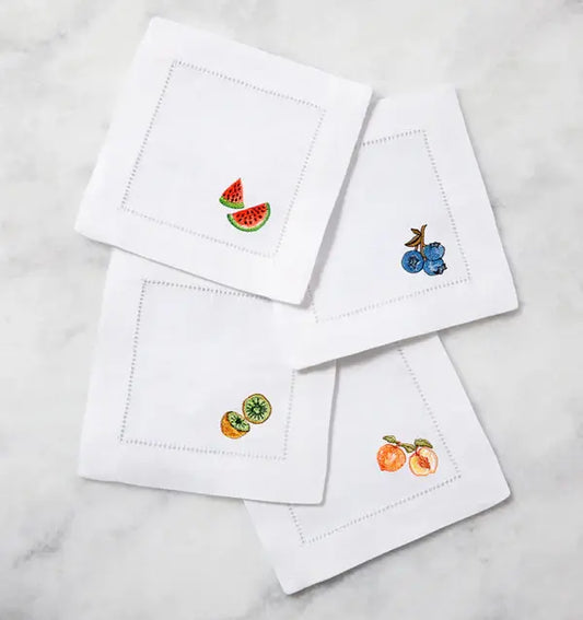 Dolce Cocktail Napkins, Set of Four