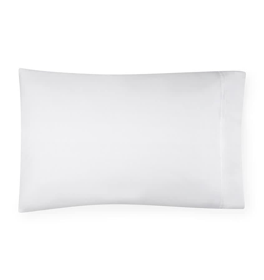 Sferra Grande Hotel Pillow Case Set STD White Stripe