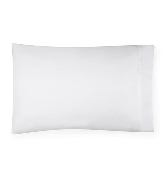 Sferra Grande Hotel Pillow Case Set STD White Stripe