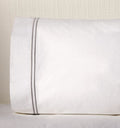 Sferra Grande Hotel Pillow Case Set STD White/Navy
