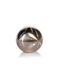Zodax Titanium Ball Candle, Gold, 3.5"