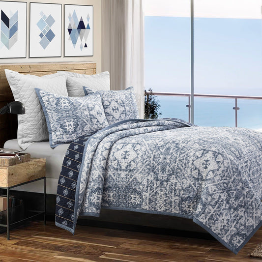 HIEND Skyler Quilt Set/ Twin/ Reversible