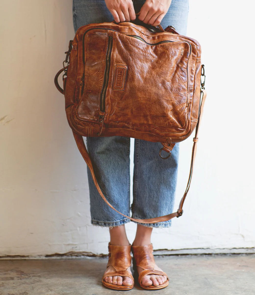 Bed Stu Socrates Leather Multi Use bag