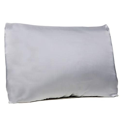 Bella Satin Pillowcase, Standard, Gray