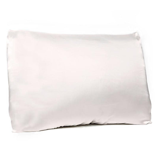 Bella Ivory Satin Pillowcase, Standard