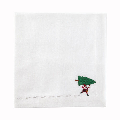 Running Santa Napkins