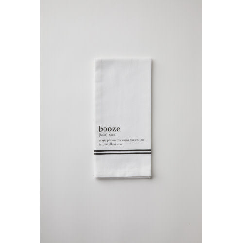Booze Tea Towel