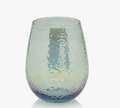 Zodax Aperitivo Stemless All Purpose Glass Luster Blue