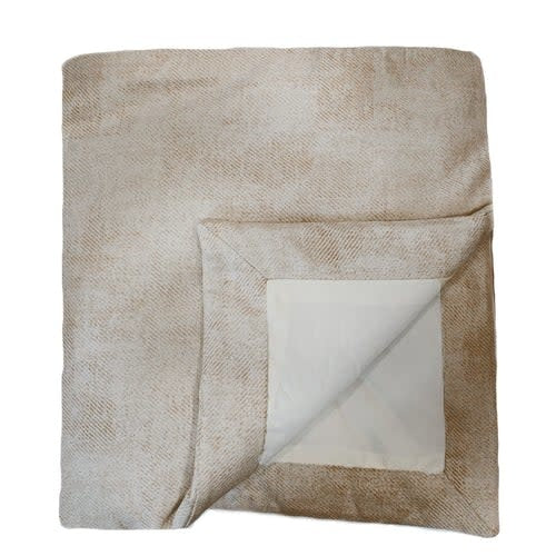 Ann Gish Chino Coverlet Sand Queen