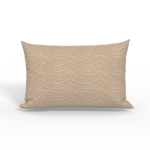 Ann Gish Pillow, Travertine, Sand, 36x30