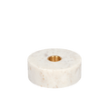 White Marble Base Candle Holder