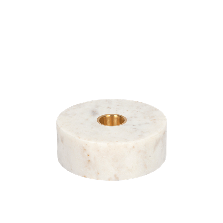 White Marble Base Candle Holder