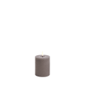 Sandstone Rustic Pillar Candle, Battery