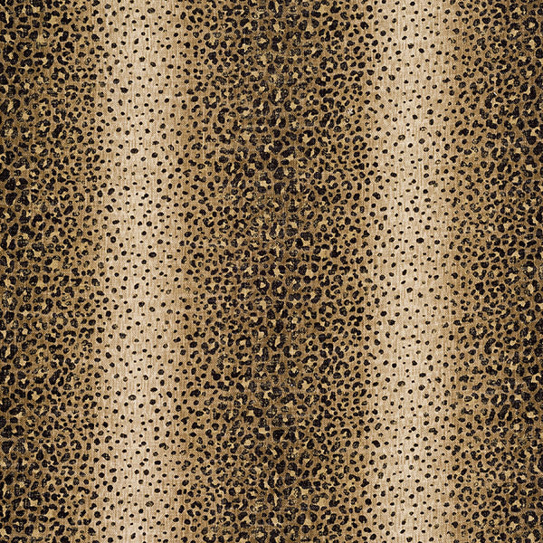 Vanguard Ella Swivel Chair in Leopard Tan