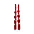 LumiAre Twist Candles, Set of Two, 12"
