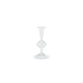 Candeliere Glass Taper Holder. 7"